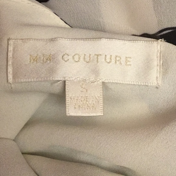 M M Couture black & white striped dress Size S Miss Me - Picture 4 of 5